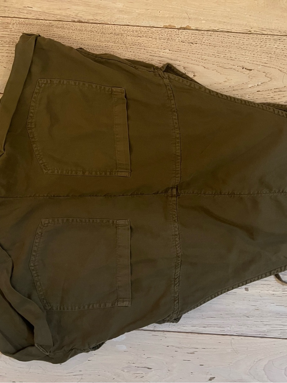 Billabong Wild Pursuit Olive Green Overalls - Picture 3 of 4